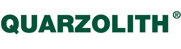 Hier ist das Firmenlogo der Firma Quarzolith abgebildet.